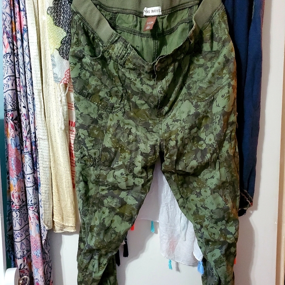 Knox Rose Floral Camo Joggers Xxl 